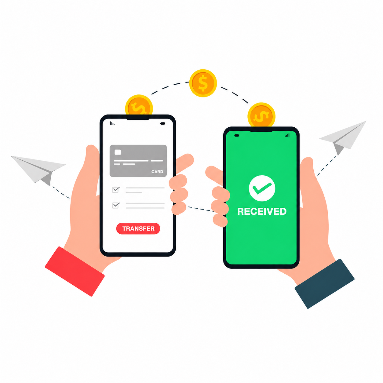 Secure payment illustration